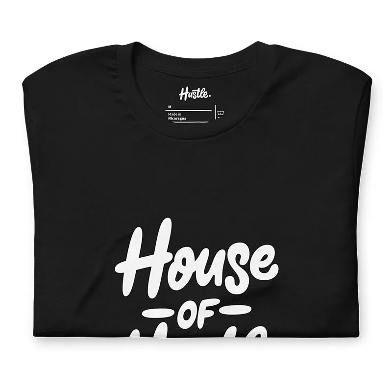 House Of Hustle Text Logo Tee