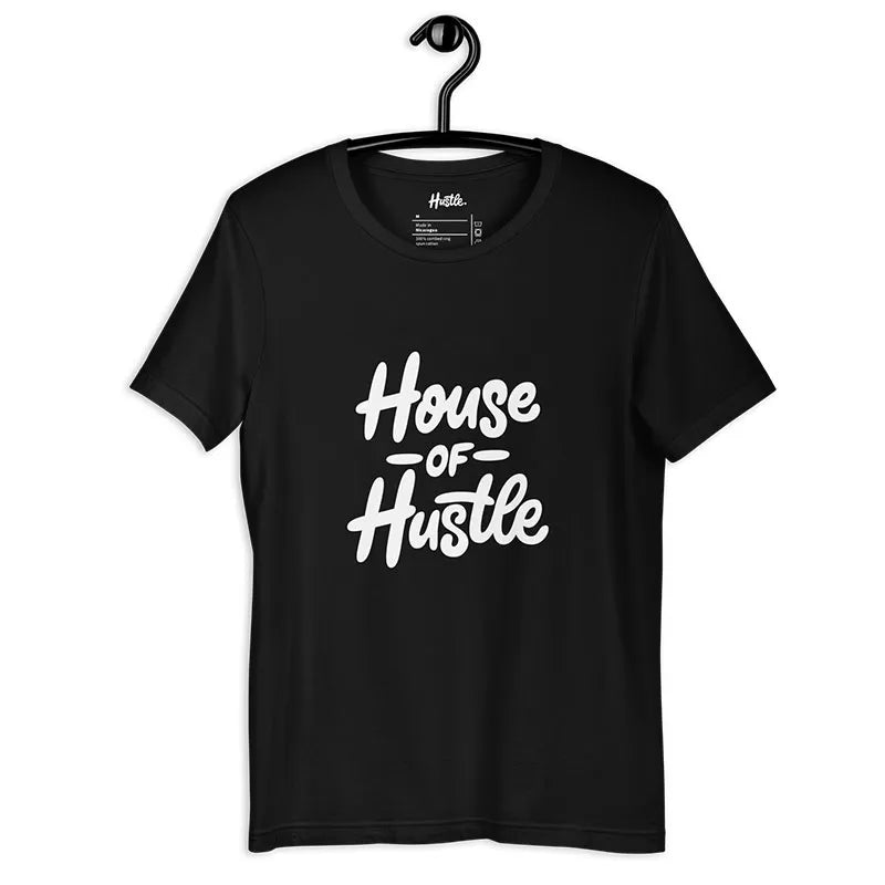 House Of Hustle Text Logo Tee