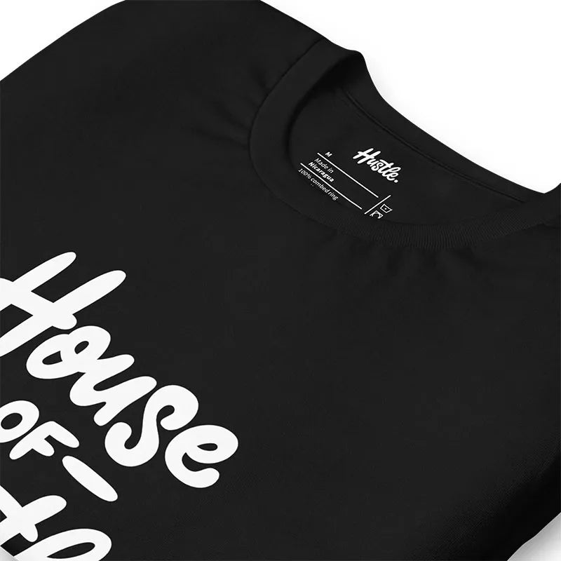 House Of Hustle Text Logo Tee
