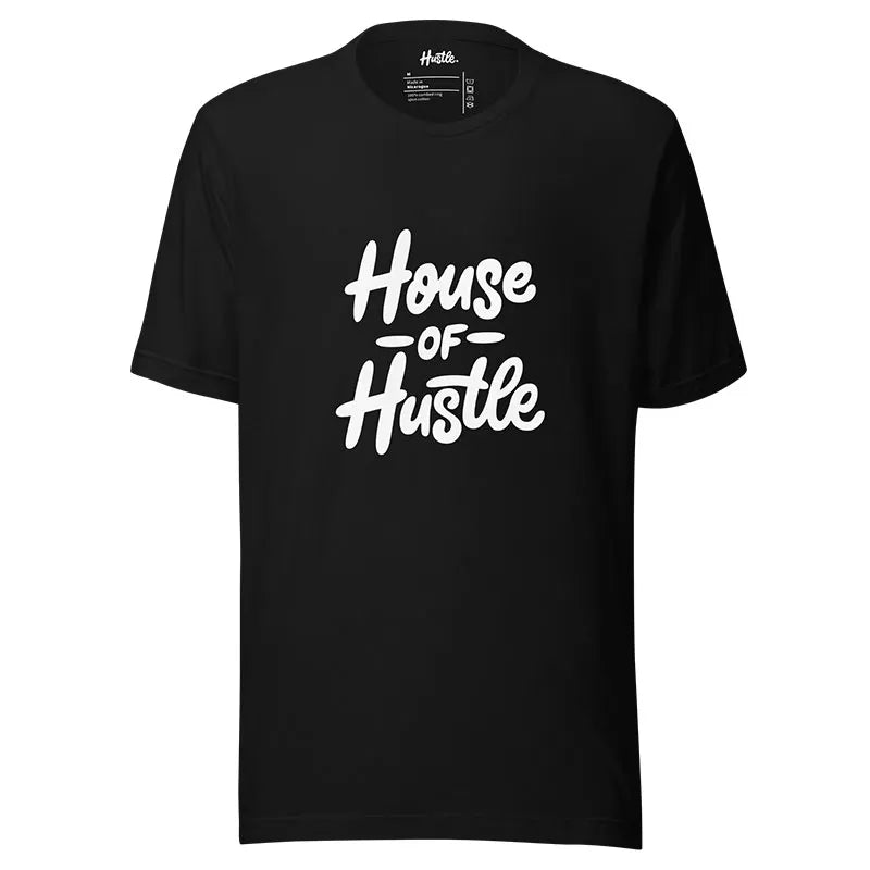House Of Hustle Text Logo Tee