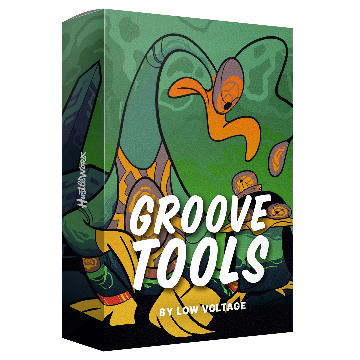 Hustleworx presents Groove Tools sample pack by Low Voltage for House Of Hustle