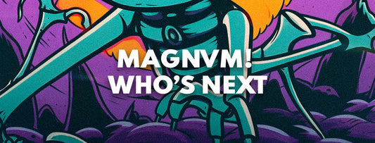 Who's Next by MAGNVM! featuring remixes from Chris Clark, Danny Kolk and Kidd Mike