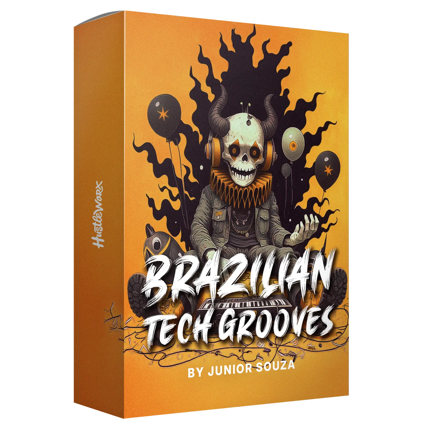 Hustleworx presents Brazilian Tech Grooves sample pack by Junior Souza, from House Of Hustle
