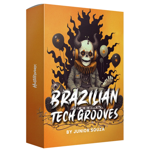 Hustleworx presents Brazilian Tech Grooves sample pack by Junior Souza, from House Of Hustle