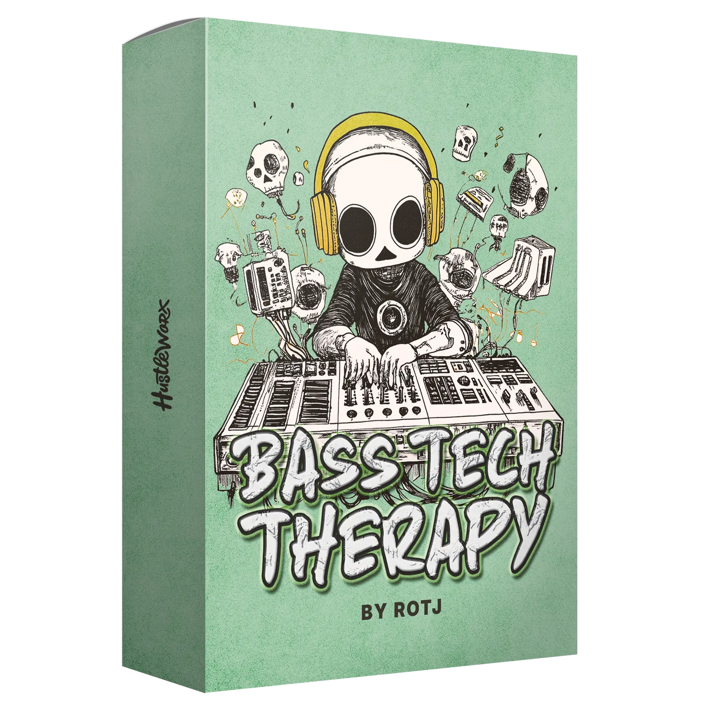 Hustleworx presents Bass Tech Therapy sample pack by Rise Of The Jellyfish, from House Of Hustle