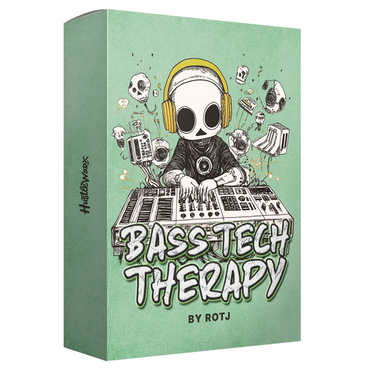 Hustleworx presents Bass Tech Therapy sample pack by Rise Of The Jellyfish, from House Of Hustle