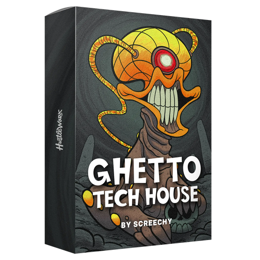 Hustleworx presents Ghetto Tech House sample pack by Screechy, from House Of Hustle
