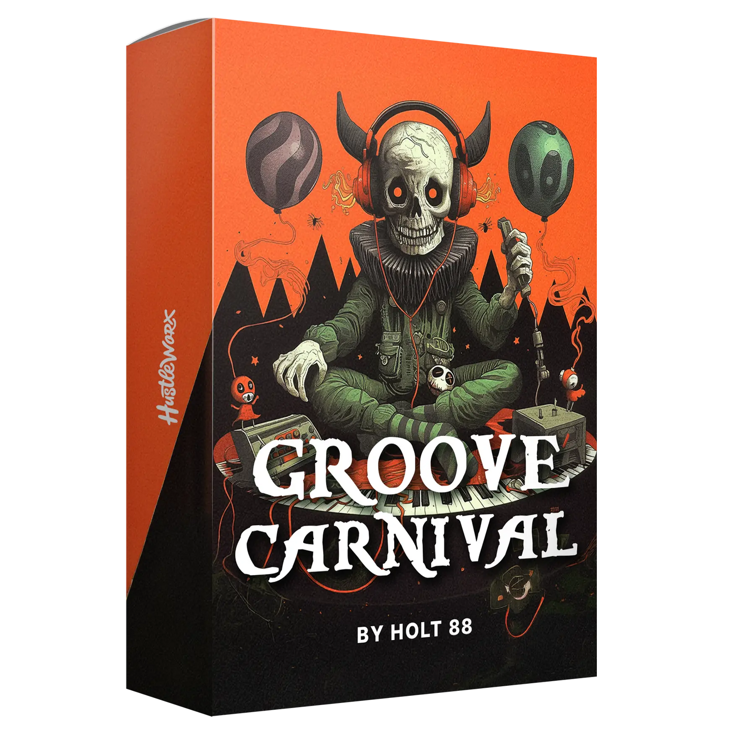 Hustleworx presents Groove Carnival sample pack by Holt 88, from House Of Hustle