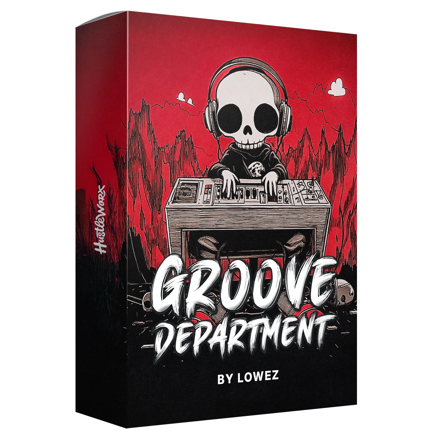 Hustleworx presents Groove Department sample pack by Lowez, from House Of Hustle