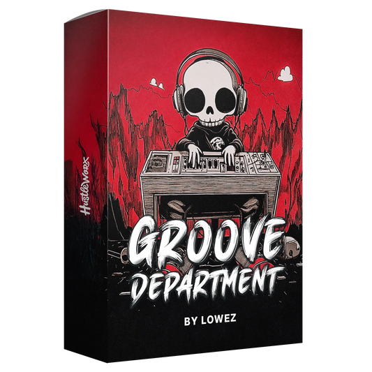 Hustleworx presents Groove Department sample pack by Lowez, from House Of Hustle