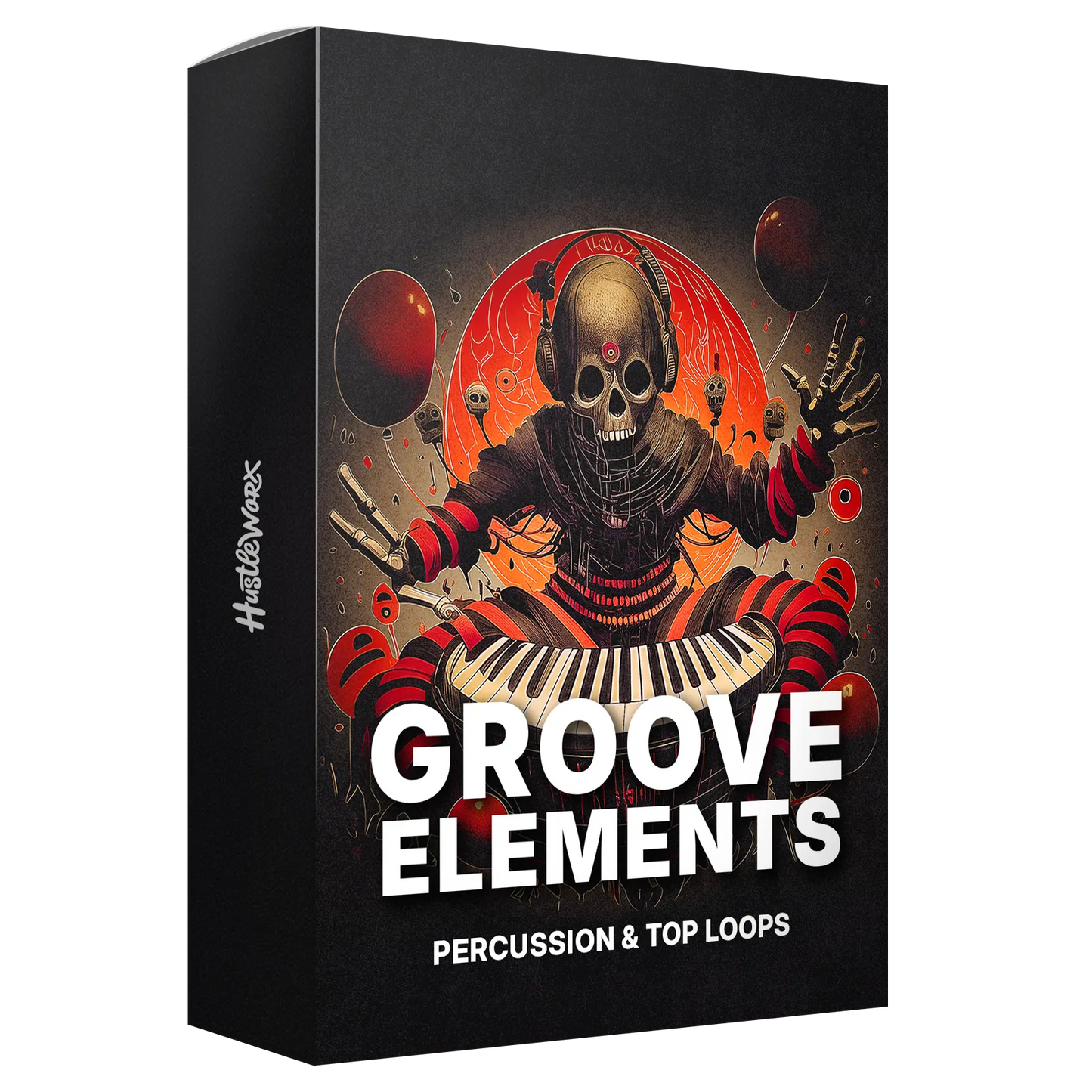Hustleworx presents Groove Elements Vol. 1 sample pack — Percussion & Top Loops, from House Of Hustle