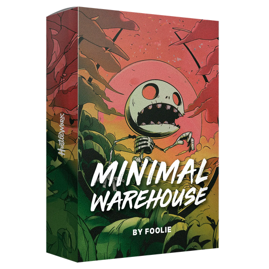 Hustleworx presents Minimal Warehouse sample pack by FOOLiE, from House Of Hustle