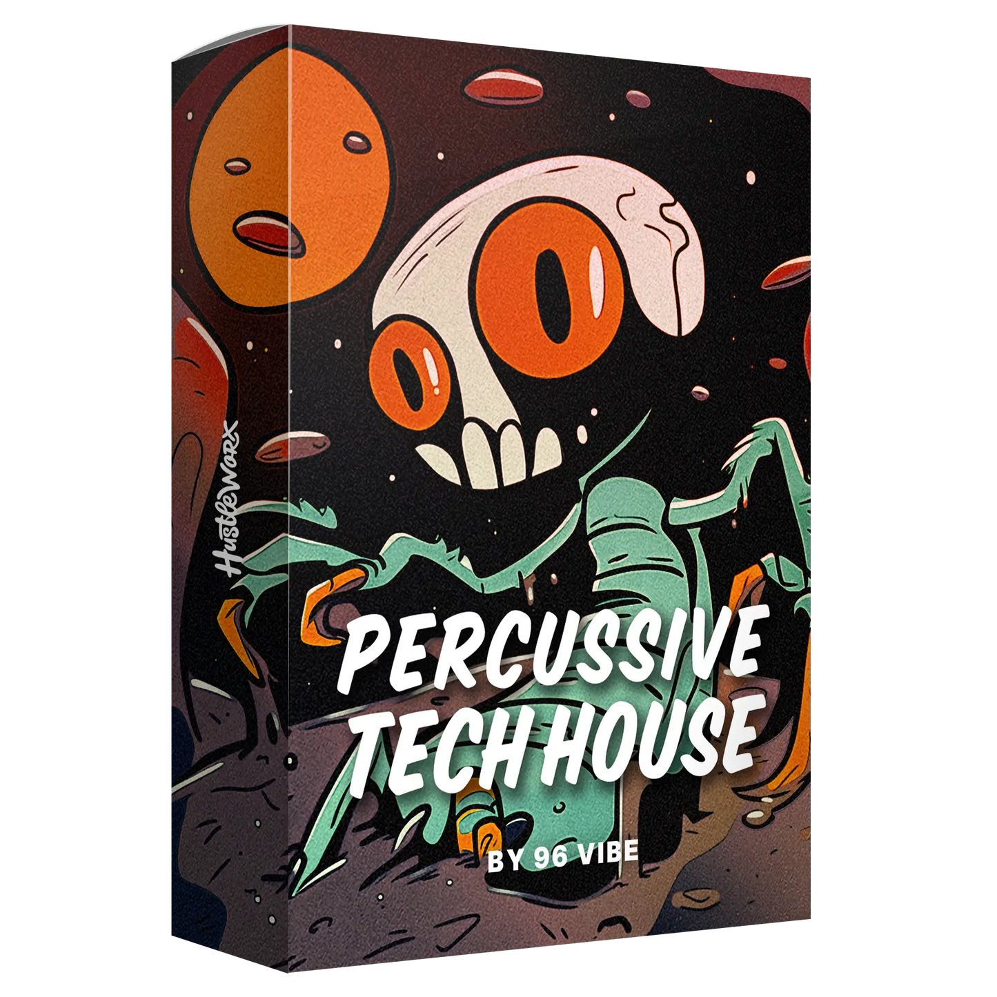 Hustleworx presents Percussive Tech House sample pack by 96 Vibe, from House Of Hustle