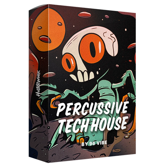 Hustleworx presents Percussive Tech House sample pack by 96 Vibe, from House Of Hustle