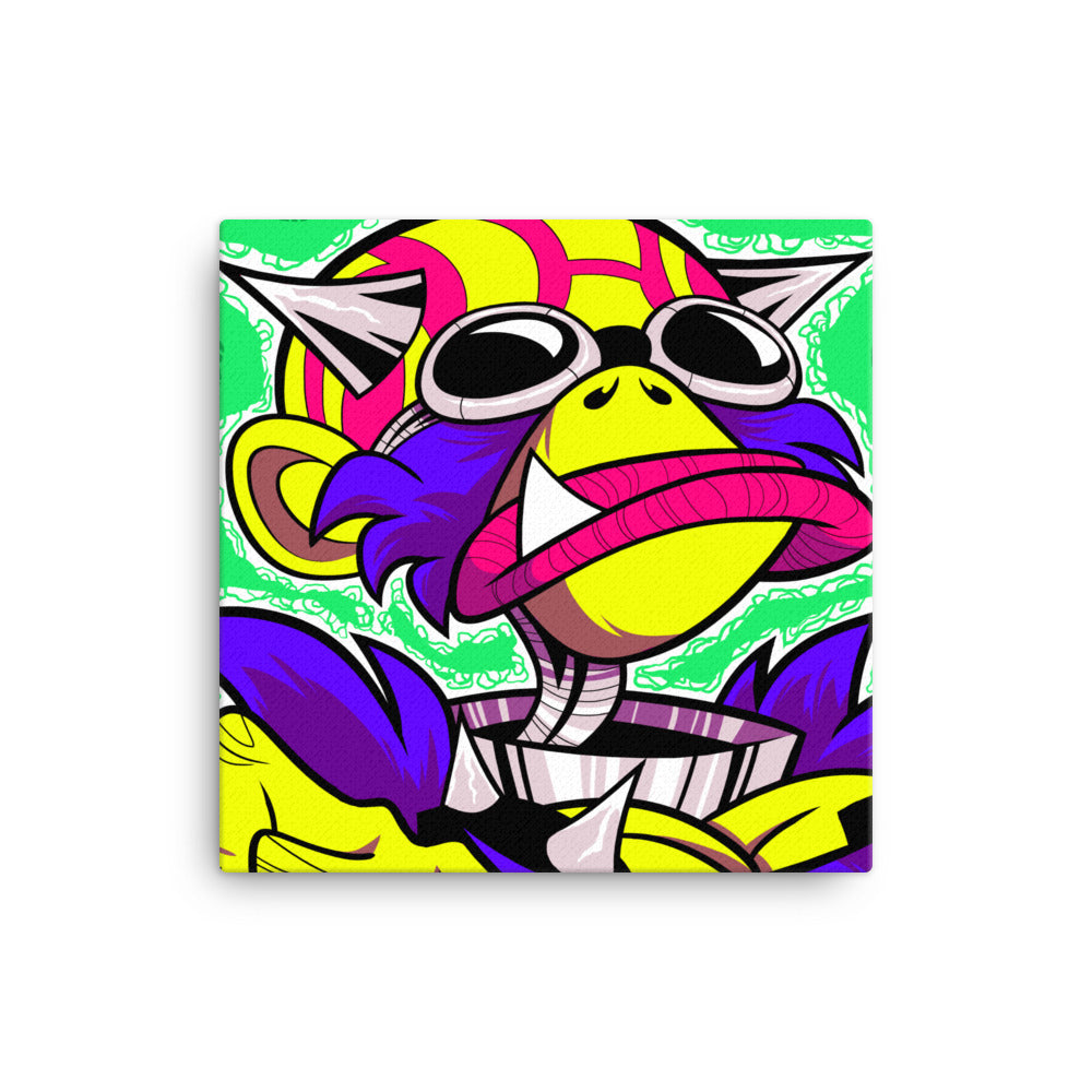 Rave Face Art Collectors Canvas Rave Lord